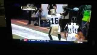 Lance Moore Touchdown Dance 12/18/11