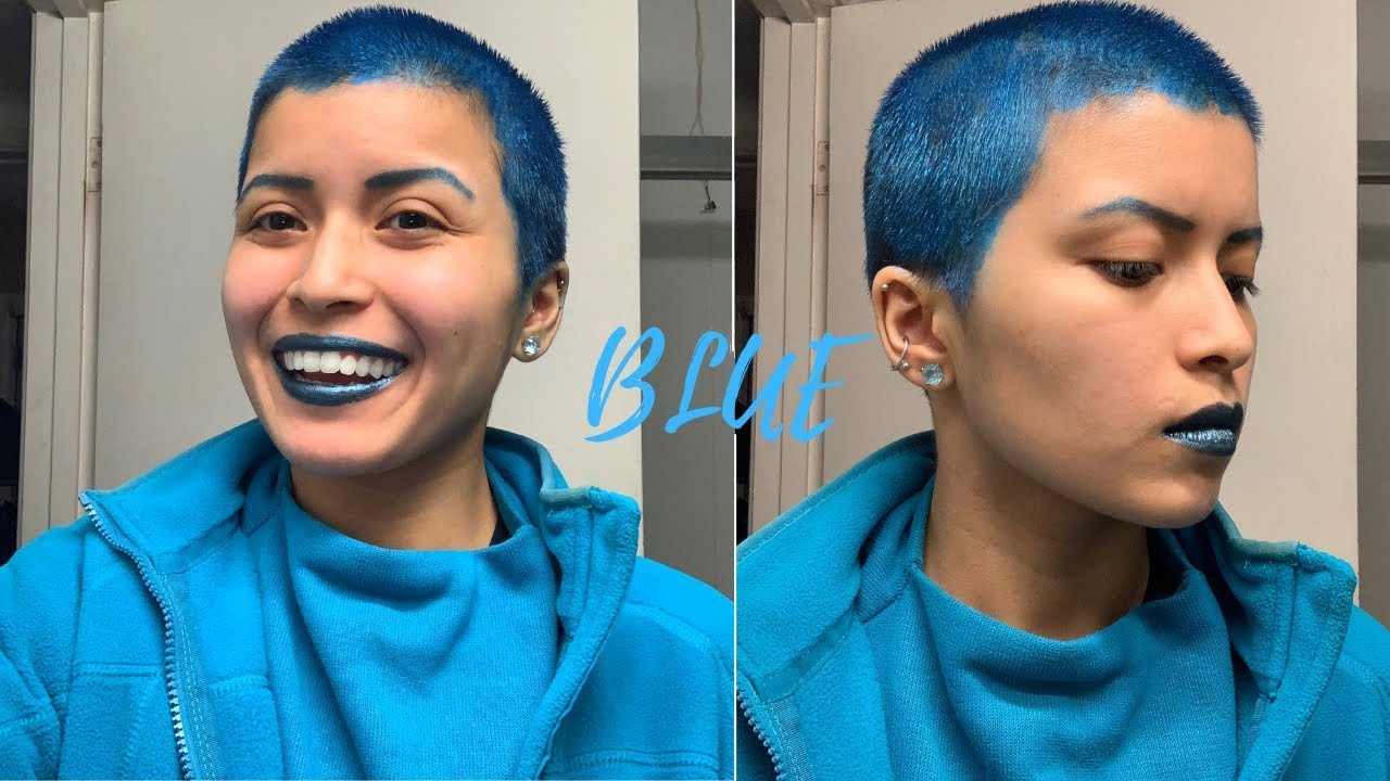 Blue Hair Spray - wide 5