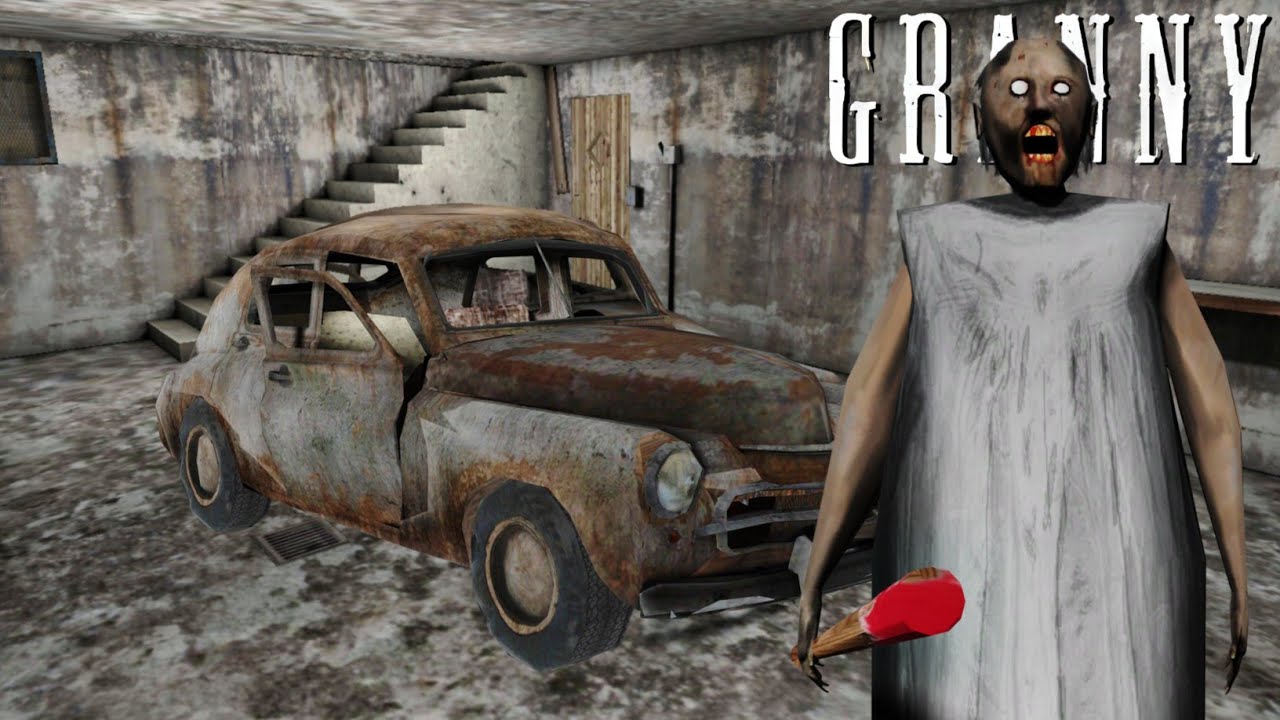 CAR ESCAPE FROM GRANNY HOUSE | GRANNY CHAPTER 1 GAMEPLAY #2 - YouTube