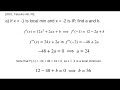AP Calculus AB - 2001: #5