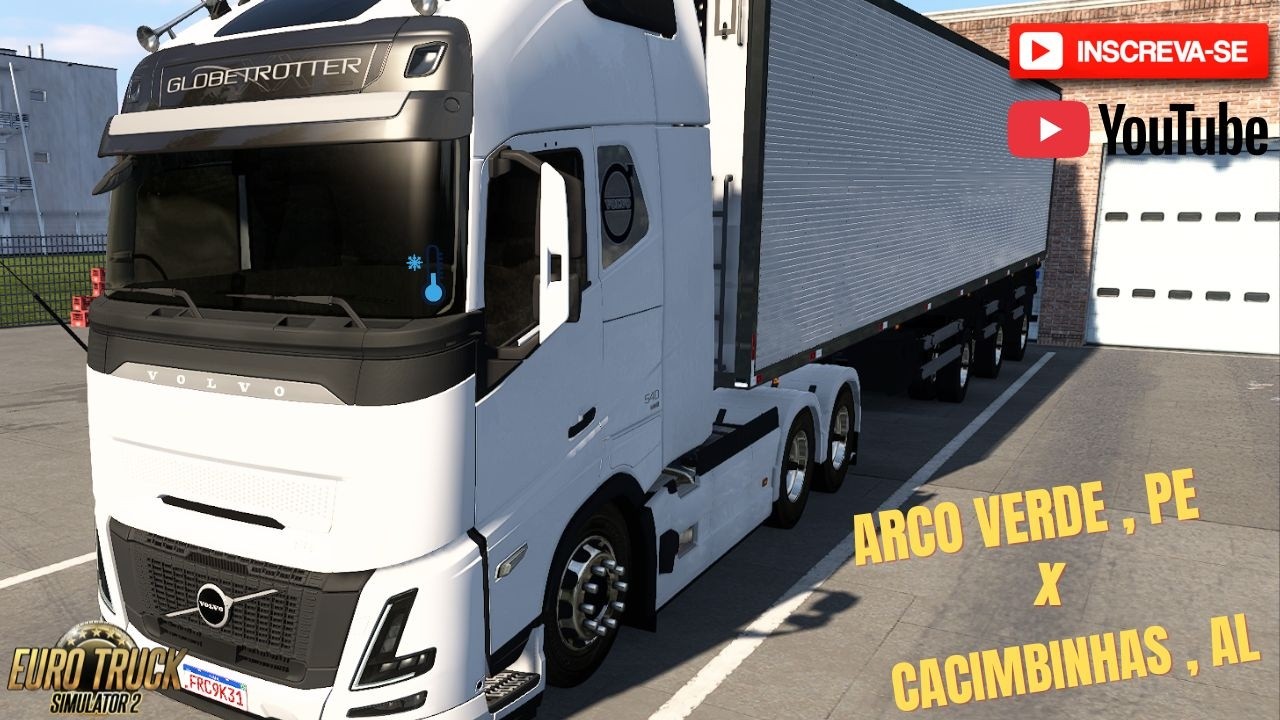 EURO TRUCK SIMULATOR 2... Camera Fria... ARCO VERDE , PE X CACIMBINHAS , AL.