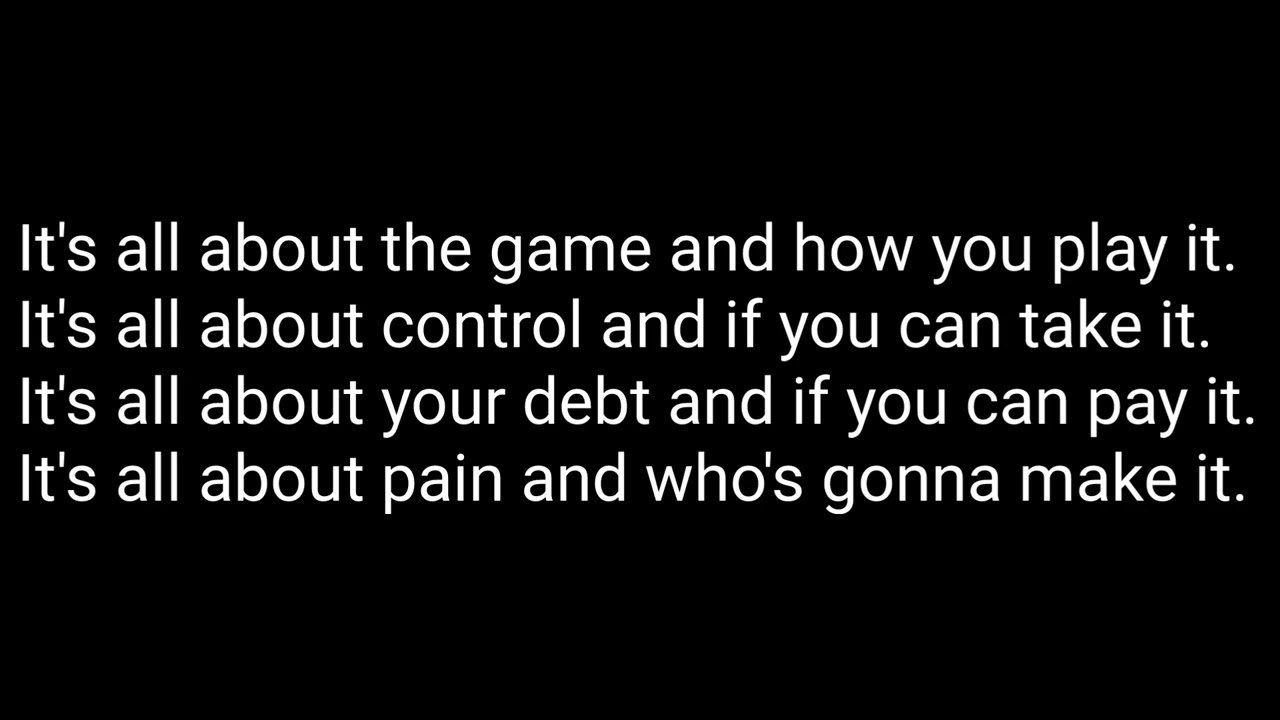 The Game - Motörhead - Official Lyrics (WWE Triple H Theme Song)