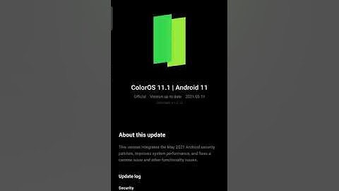 Oppo Reno 2F ColorOS 11.1 and Android 11- 2021 May Released | Oppo Reno