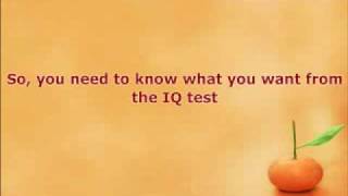 Test Intelligence With An IQ Test