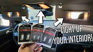 FULL INTERIOR LED UPGRADE in 7 MINS! Jeep Grand Cherokee WK2