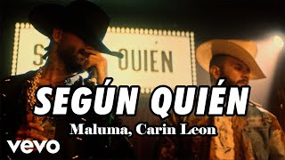 Según Quién - Maluma, Carin Leon , Peso Pluma, Eslabon Armado, Junior H (Corridos 2023)