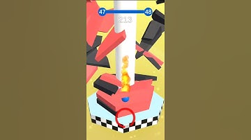 Stack Ball Walkthrough Gameplay iOS Android All Level Gameplay Mobile #Shorts