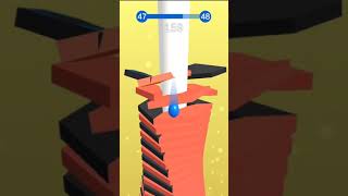 Stack Ball Walkthrough Gameplay iOS Android All Level Gameplay Mobile #Shorts