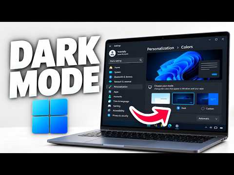 How to Turn On Dark Mode in Windows 11 - Enable Dark Themes