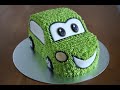 Как сделать 3D торт Машина из крема. How to make  Car Cake