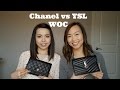 What's in our Bags | Chanel WOC vs YSL WOC