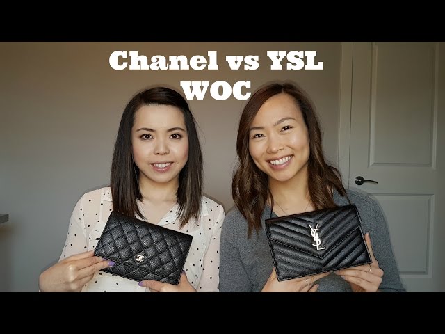 Chanel vs. YSL Wallet on Chain Comparison (WOC) - PurseBop