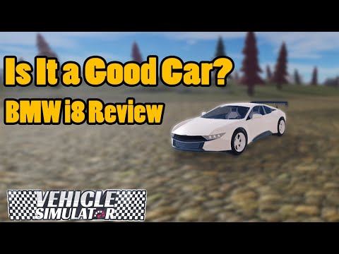 New Bmw I8 Review In Roblox Vehicle Simulator Youtube - roblox bmw i8