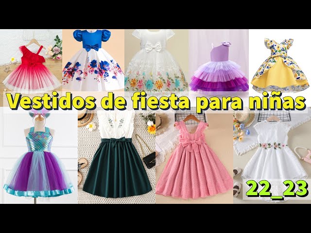 5 modelos de vestidos para niñas en el 2023