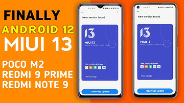 POCO M2, Redmi 9 Prime & Redmi Note 9 Miui 13 Android 12 New Update | MIUI 13 #PocoM2 #9Prime