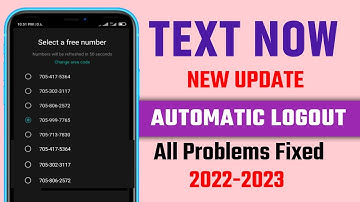 Text now log out problem l Text now log out problem l textnow auto logout problem fixed l