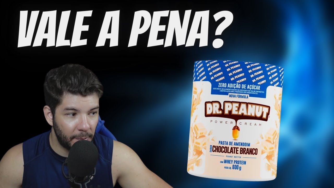 A VERDADE SOBRE A PASTA DE AMENDOIM DE CHOCOLATE BRANCO (Dr.Peanut) 
