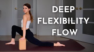 Deep Flexibility Flow | Stretch Class Focusing On Your Splits | 30 Mins