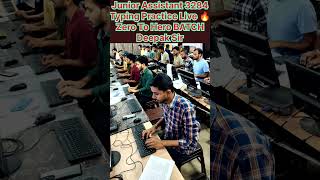 Junior Assistant 3284 Typing Practice Live 🔥 | Zero To Hero BATCH | Deepak Sir