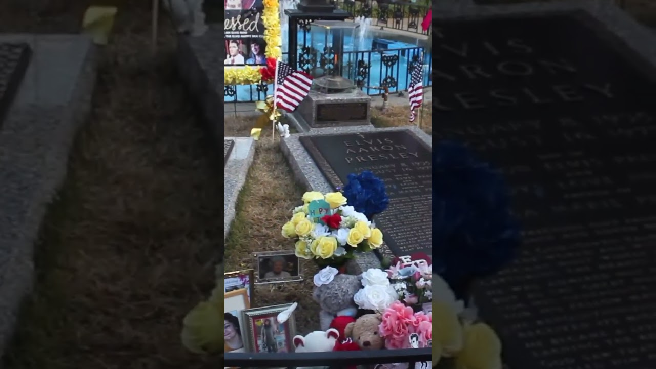 Elvis Presley's Final Resting Place Graceland 2024