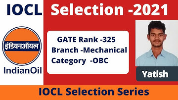 IOCL Selection at 325 GATE AIR | IOCL 2021 Interview Experience|SASTRA University| IOCL 2021 Results