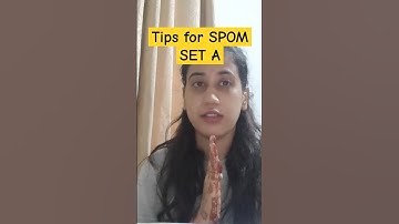 sharing my experience and tips about SPOM LAW SET A #spom #spomexam #strategy.