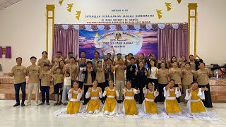 KEBAKTIAN PAGI AHAD BERSAMA ROMBONGAN PMM SIB PAHU RANAU