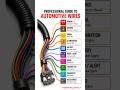 Automotive Wire Color Codes Explained | Complete Car Wiring Guide for Beginners &amp; Mechanics ⚙️😱