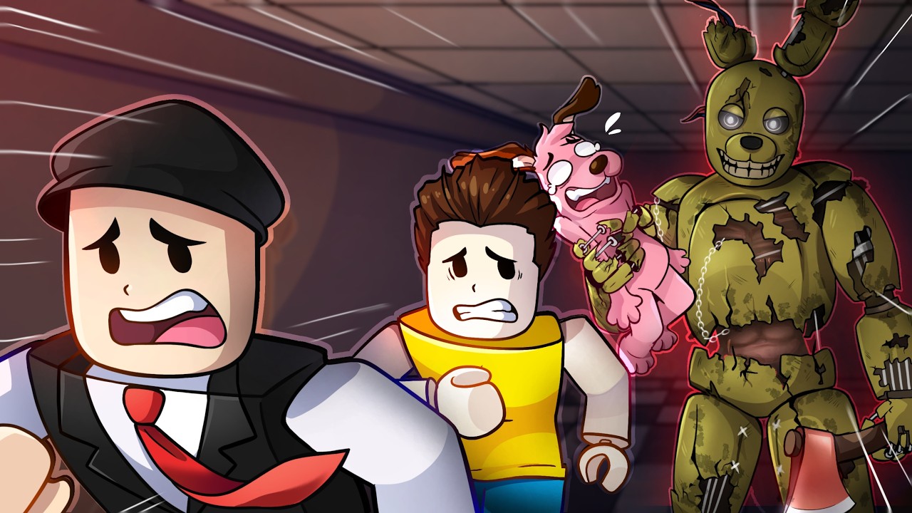 ROBLOX BITE BY NIGHT con los BROS…