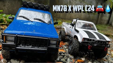 MN78 Jeep Cherokee x WPL C24 after the rain | RC Cars Pinas