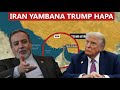 Hapa Ndipo Iran Ilipombananisha Trump Kwenye Majibu Ya Pendekezo La Kusitisha Vita 