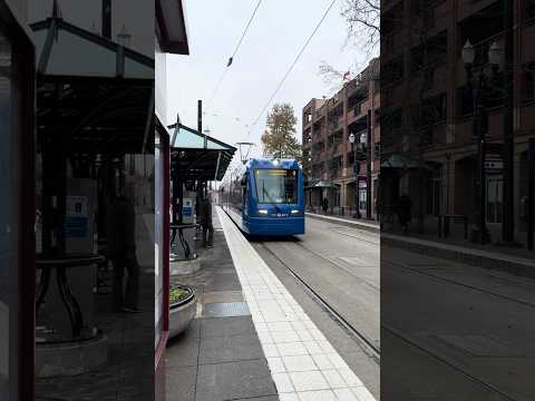 TriMet MAX 603 & 605 Arrive at Old Town/Chinatown On Their First Day of Service