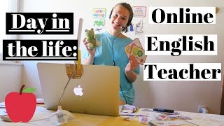 A DAY IN THE LIFE OF AN ONLINE ENGLISH TEACHER | TEACHING ENGLISH ONLINE TIPS