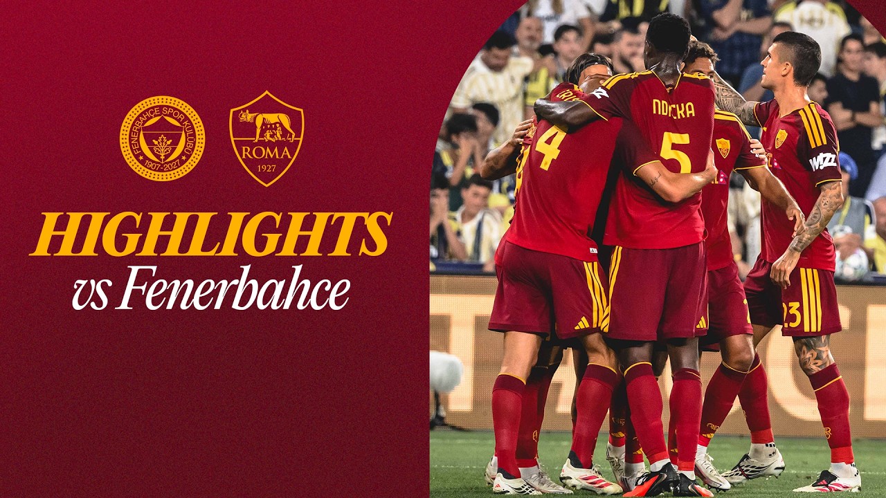 FENERBAHCE 1-1 ROMA | UCL HIGHLIGHTS 2026-27