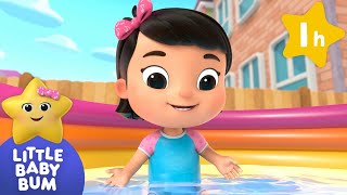 Mia's Swimming Pool Song! | Little Baby Bum | Preschool Songs | Nursery Rhymes by Moonbug Kids - Preschool Learning ABCs and 123s 333 views 14 hours ago 1 hour