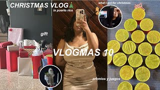 DÍA DE NAVIDAD EN PUERTO RICO 2023 🎄🇵🇷 | ¿Qué recibí de Navidad? | VLOGMAS 10