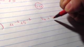 Simplifying without negative exponents