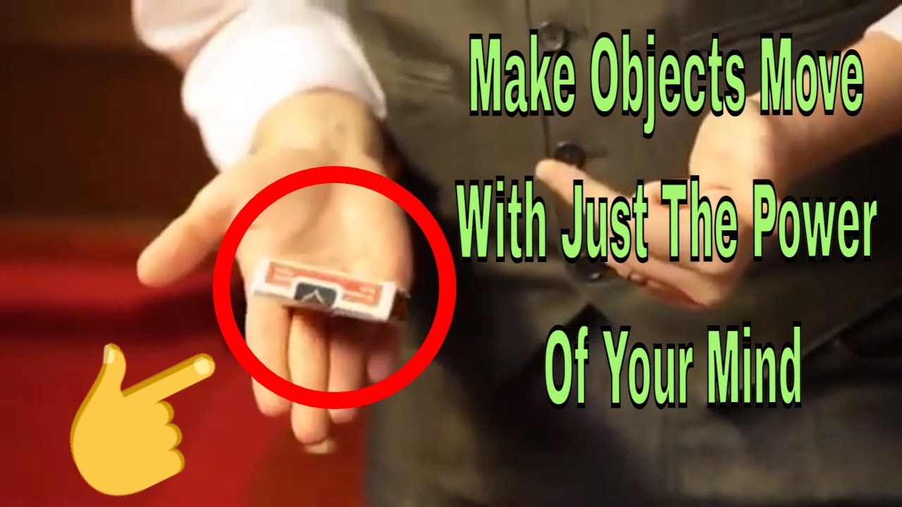 MAKE OBJECTS MOVE USING THE POWER OF YOUR MIND! TELEKINETIC BY DIAMOND