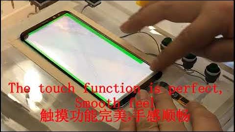 Samsung S8 plus touch screen effect display, save screen does not touch, various touch problems