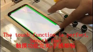 Samsung S8 plus touch screen effect display, save screen does not touch, various touch problems screenshot 3