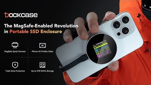 Discover the Power of Dockcase Smart Magsafe M.2 NVMe SSD Enclosure Today!