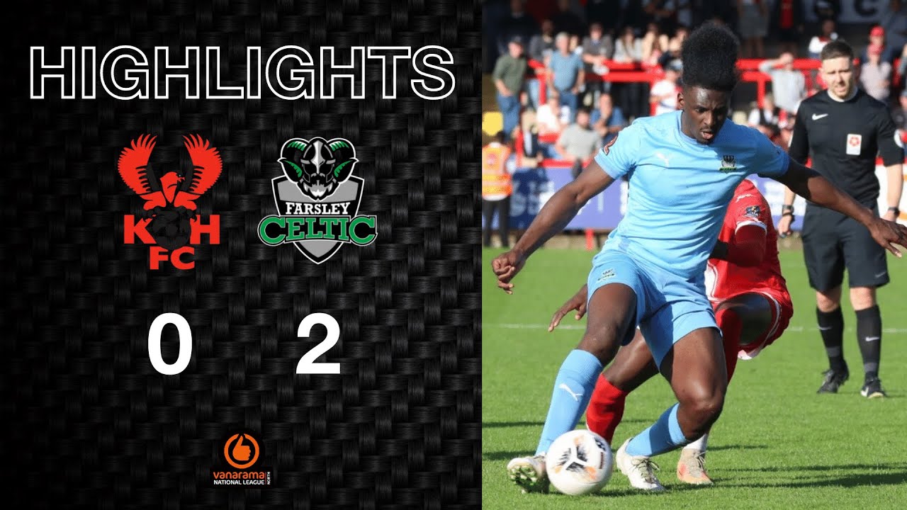 Highlights: Kidderminster Harriers 0-2 Farsley Celtic