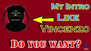How to Make Intro Like Vincenzo / Ninja Gamer etc... voice intro like Vincenzo by RajPunith Gaming.