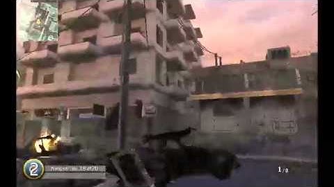 Epic thumper kill (MW2 gun game)