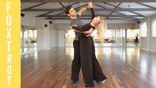 Advanced Foxtrot Choreography | Throwaway Oversway, Hinge Line, Inverted Hinge & Whiplash