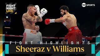 A STAR IS BORN! 💫 | Hamzah Sheeraz vs Liam Williams | Boxing Fight Highlights | #FightNight image