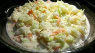 KFC COLESLAW | SWEET COLESLAW | PERFECT COLESLAW RECIPE AT HOME