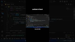 React useState Explained for Beginners 🔥 #react #javascript #coding #tutorial #usestate