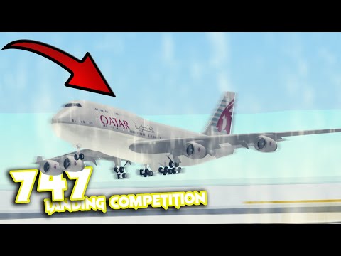 747 Landing Competition in PTFS
