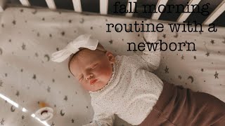 Fall morning routine with a newborn | REBORN DOLL